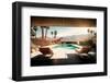 California Dreaming - Palm Springs Private Pool-Philippe HUGONNARD-Framed Photographic Print