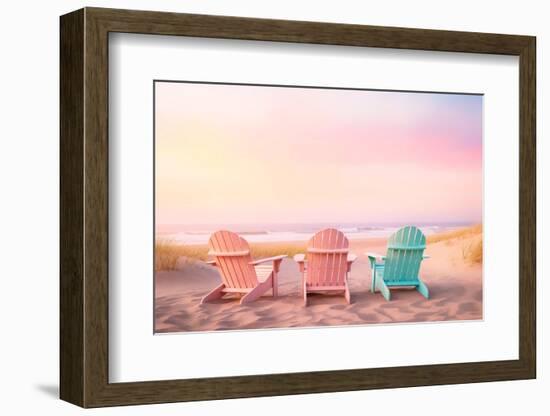 California Dreaming - Relaxing Beach-Philippe HUGONNARD-Framed Photographic Print