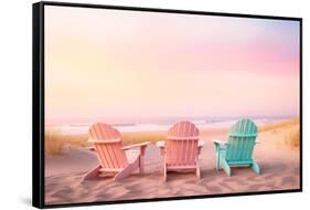 California Dreaming - Relaxing Beach-Philippe HUGONNARD-Framed Stretched Canvas