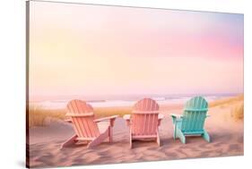 California Dreaming - Relaxing Beach-Philippe HUGONNARD-Stretched Canvas