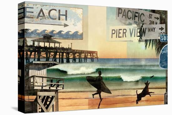 California Dreaming-Charlie Carter-Stretched Canvas