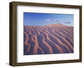 California, Dumont Dunes in the Mojave Desert at Sunset-Christopher Talbot Frank-Framed Photographic Print