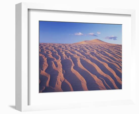 California, Dumont Dunes in the Mojave Desert at Sunset-Christopher Talbot Frank-Framed Photographic Print
