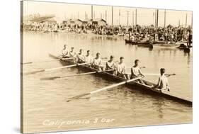 California Eight Oar Rowing Team-null-Stretched Canvas