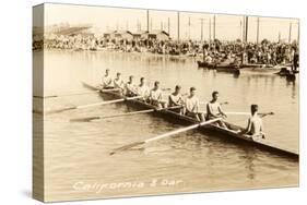 California Eight Oar Rowing Team-null-Stretched Canvas