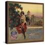 California Eve Brand - California - Citrus Crate Label-Lantern Press-Stretched Canvas