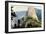 California, Excited Tourist at Yosemite National Park, Yosemite Falls, Half Dome-Bernard Friel-Framed Photographic Print