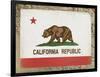 California Flag-Ken Hurd-Framed Giclee Print