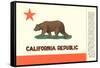 California Flag-null-Framed Stretched Canvas