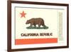 California Flag-null-Framed Premium Giclee Print