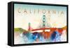 California Gate-Dan Meneely-Framed Stretched Canvas