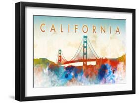 California Gate-Dan Meneely-Framed Art Print