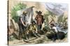 California Gold Diggers, as Seen by An Eyewitness, 1850s-null-Stretched Canvas