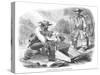 California Gold Rush, 1860-null-Stretched Canvas