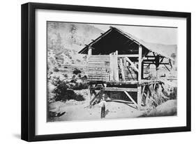 California Gold Rush, 19th Century-null-Framed Photographic Print