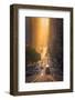 California Gold Rush, San Francisco, Magical California Street Sunrise Light-Vincent James-Framed Photographic Print