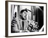 California Gov Ronald Reagan Speaking with Newsmen, Jan 3, 1971-null-Framed Photo