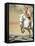 California Governor Candidate Ronald Reagan Riding Horse at Home on Ranch-Bill Ray-Framed Stretched Canvas