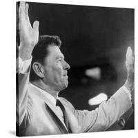 California Governor Ronald Reagan, Republican National Convention, Miami, Florida, August 1968-null-Stretched Canvas