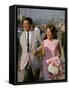 California Gubernatorial Candidate Ronald Reagan with Wife Nancy While on the Campaign Trail-Bill Ray-Framed Stretched Canvas