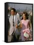 California Gubernatorial Candidate Ronald Reagan with Wife Nancy While on the Campaign Trail-Bill Ray-Framed Stretched Canvas