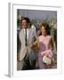 California Gubernatorial Candidate Ronald Reagan with Wife Nancy While on the Campaign Trail-Bill Ray-Framed Photographic Print