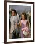 California Gubernatorial Candidate Ronald Reagan with Wife Nancy While on the Campaign Trail-Bill Ray-Framed Photographic Print