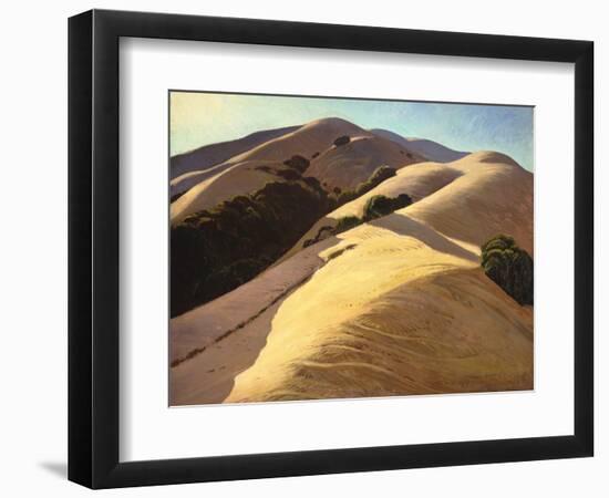 California Hills-Ray Strong-Framed Art Print