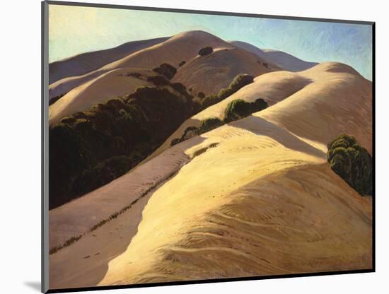 California Hills-Ray Strong-Mounted Art Print