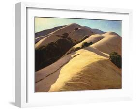 California Hills-Ray Strong-Framed Art Print