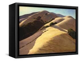 California Hills-Ray Strong-Framed Stretched Canvas