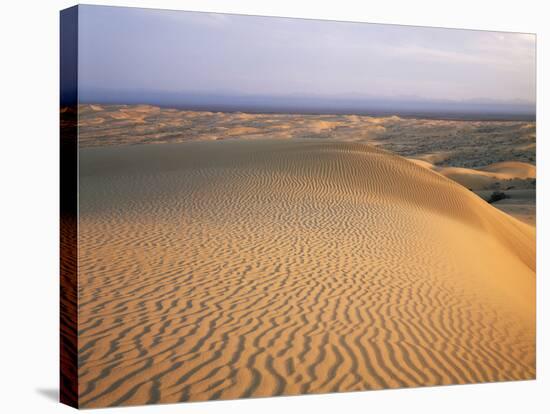 California, Imperial Sand Dunes, Patterns of Glamis Sand Dunes-Christopher Talbot Frank-Stretched Canvas