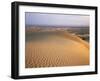 California, Imperial Sand Dunes, Patterns of Glamis Sand Dunes-Christopher Talbot Frank-Framed Premium Photographic Print