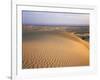 California, Imperial Sand Dunes, Patterns of Glamis Sand Dunes-Christopher Talbot Frank-Framed Photographic Print