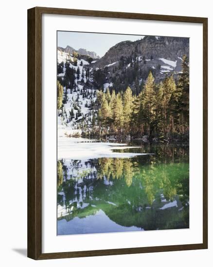 California, Inyo Nf, Emerald Lake in the Mammoth Lakes Basin-Christopher Talbot Frank-Framed Photographic Print