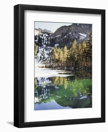 California, Inyo Nf, Emerald Lake in the Mammoth Lakes Basin-Christopher Talbot Frank-Framed Photographic Print