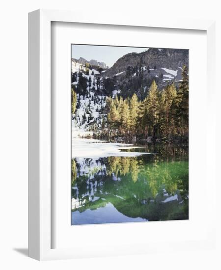 California, Inyo Nf, Emerald Lake in the Mammoth Lakes Basin-Christopher Talbot Frank-Framed Photographic Print