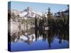 California, Inyo Nf, Mammoth Lakes, Reflection in Skelton Lake-Christopher Talbot Frank-Stretched Canvas