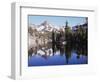 California, Inyo Nf, Mammoth Lakes, Reflection in Skelton Lake-Christopher Talbot Frank-Framed Photographic Print