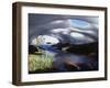 California, Inyo Nf, Twenty Lakes Basin, Stream Through an Ice Cave-Christopher Talbot Frank-Framed Premium Photographic Print