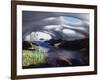 California, Inyo Nf, Twenty Lakes Basin, Stream Through an Ice Cave-Christopher Talbot Frank-Framed Photographic Print