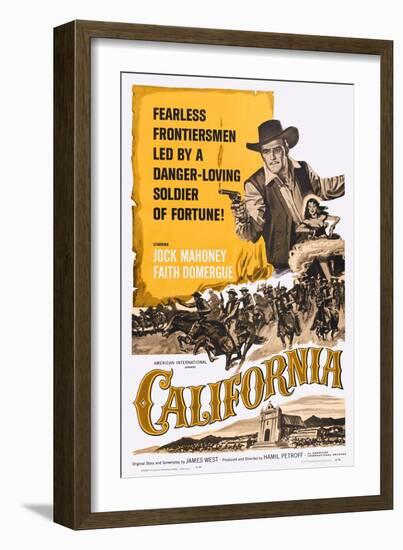 California, Jock Mahoney, Faith Domergue, 1963-null-Framed Art Print