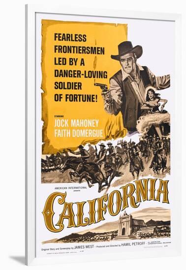 California, Jock Mahoney, Faith Domergue, 1963-null-Framed Art Print