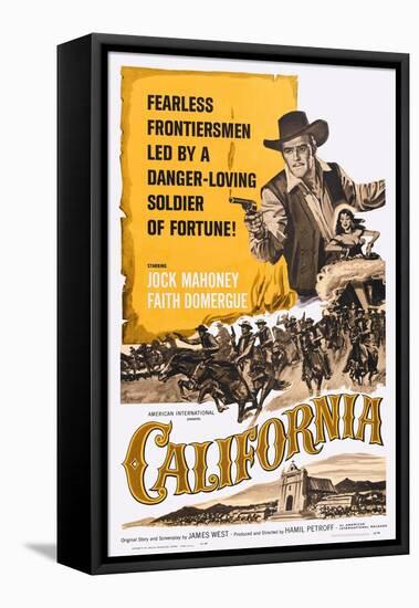 California, Jock Mahoney, Faith Domergue, 1963-null-Framed Stretched Canvas