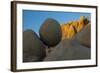 California. Joshua Tree National Park. Jumbo Rocks at Sunset-Judith Zimmerman-Framed Photographic Print