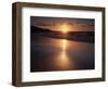 California, La Jolla, Sunset over a Beach and Waves-Christopher Talbot Frank-Framed Photographic Print