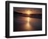 California, La Jolla, Sunset over a Beach and Waves-Christopher Talbot Frank-Framed Photographic Print