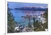 California, Lake Tahoe. Lake Overview at Sunrise-Jaynes Gallery-Framed Premium Photographic Print