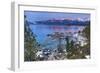 California, Lake Tahoe. Lake Overview at Sunrise-Jaynes Gallery-Framed Photographic Print