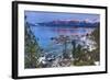 California, Lake Tahoe. Lake Overview at Sunrise-Jaynes Gallery-Framed Photographic Print